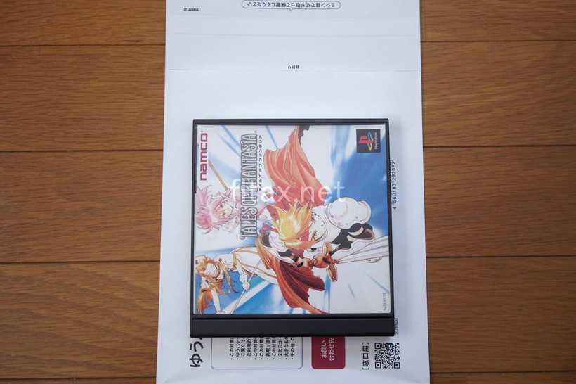 ゆうパケットポストminiにPS1ソフトを入れた