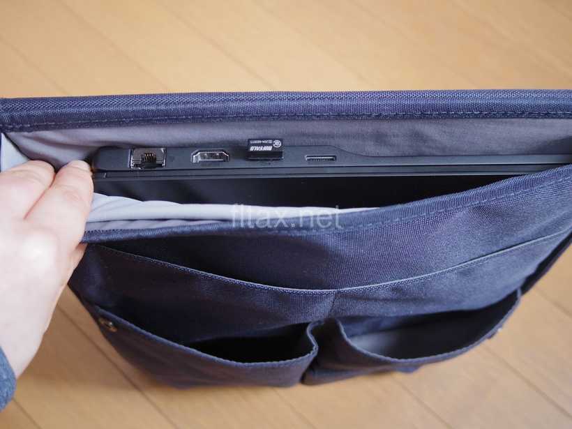 FMV LIFEBOOK　WU4/H1をコクヨのBizrackに入れてみた