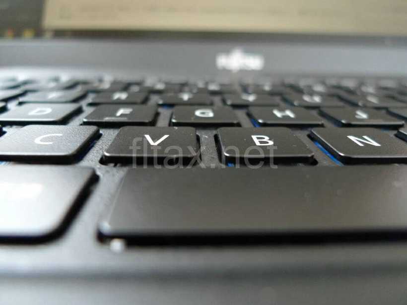 LIFEBOOK WU2/B3のかな表記なしキーボードアップ