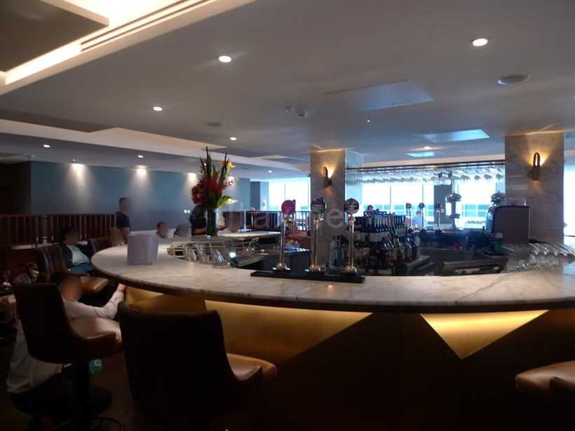 ロンドン・ガトウィック空港のラウンジ