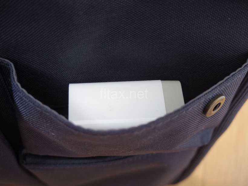 コクヨ BIZRACK バッグインバッグ カハ-BRB135DBの中央段右のマチ付きポケット