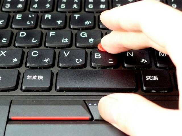 ThinkPadのトラックポイント