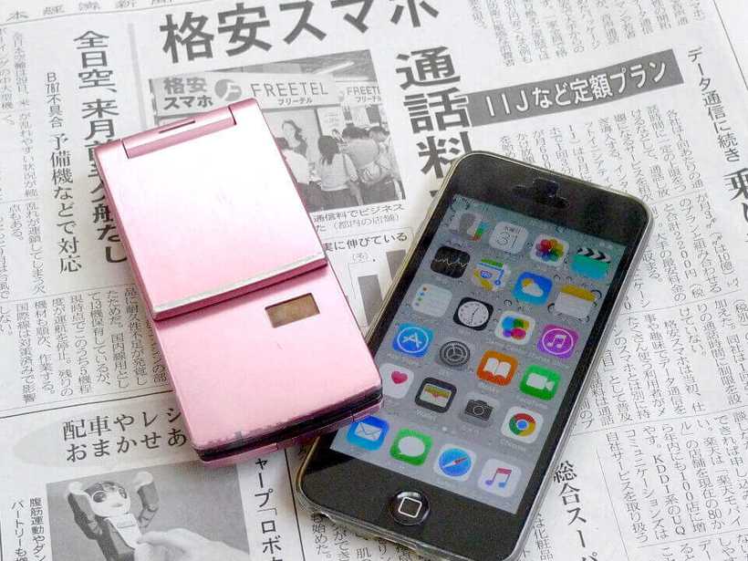 ガラケー＆iPod touch