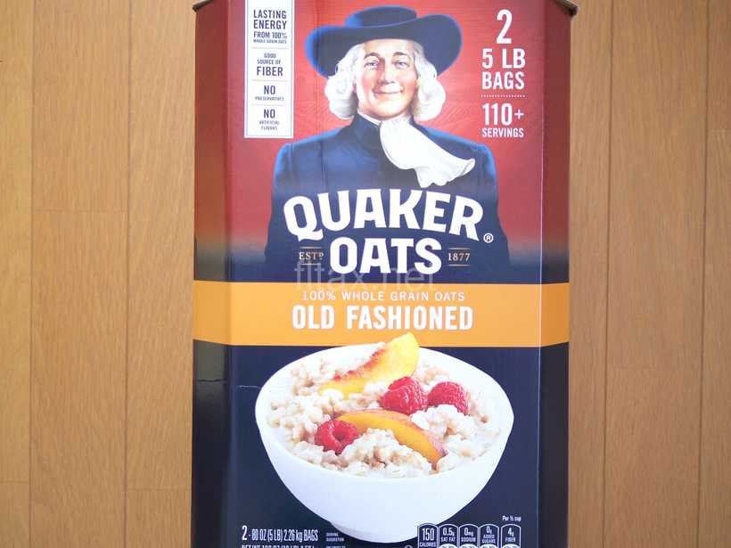 コストコのクエーカー オートミール オールドファッションスタイル