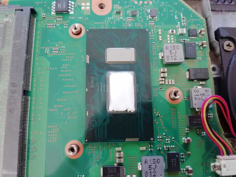 LIFEBOOK WU2/B3のグリス塗布